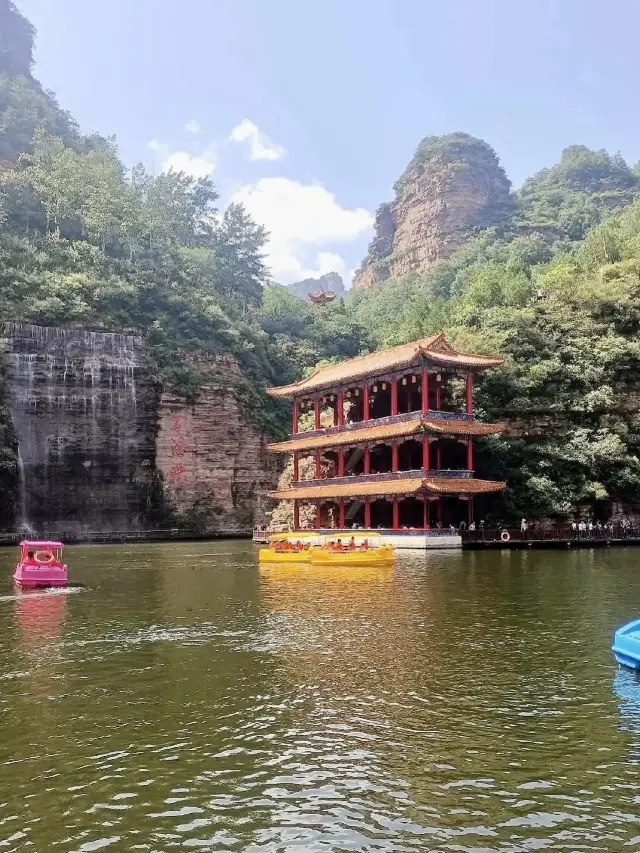 峽谷低語，武安市七步溝的蒼翠心境