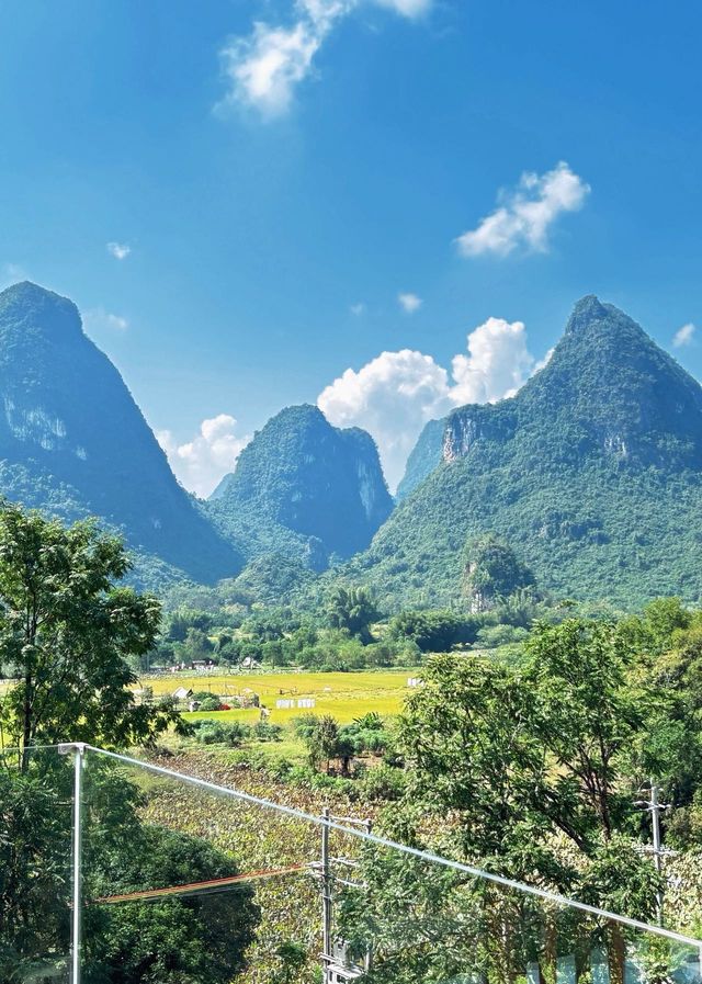 Chill～我在房間欣賞陽朔山色！！