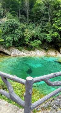黃山遊玩必去景點——翡翠谷