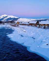 阿勒泰冬日童話滑雪雪蘑菇絕美機位攻略