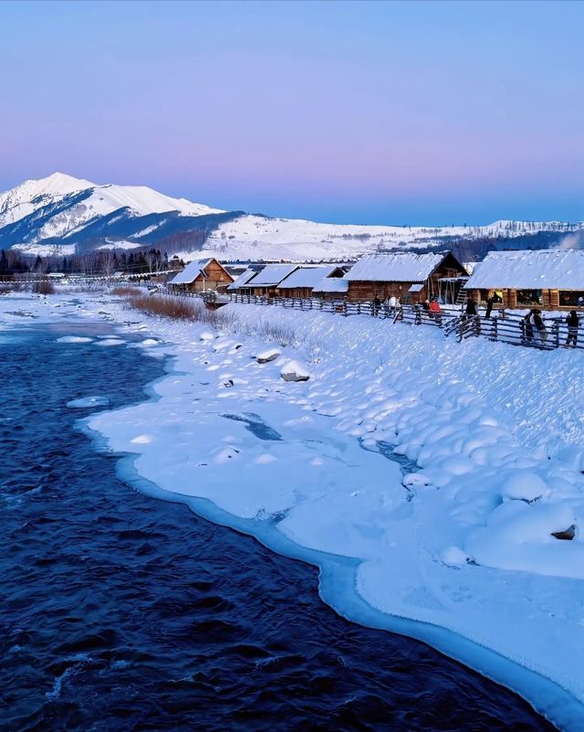 阿勒泰冬日童話滑雪雪蘑菇絕美機位攻略