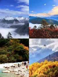 神木壘川西秘境中的森林、草甸與雪山盛宴