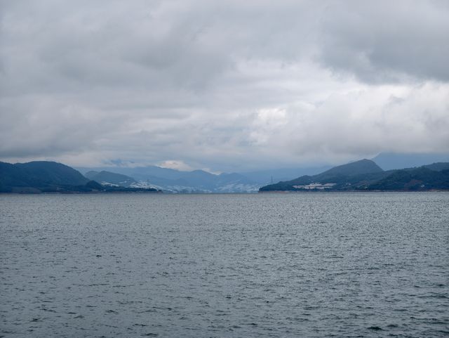 去東江湖白廊乘船觀光也太愜意了吧——湖南郴州