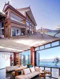 瀘沽湖封神民宿！推窗就是整片藍朴墅全湖景Villa太絕了