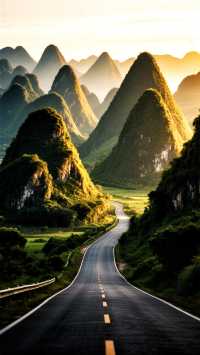 給大家推存個好地方。萬峰林