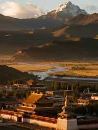 西藏山南親子自駕，觸摸雪山的溫柔