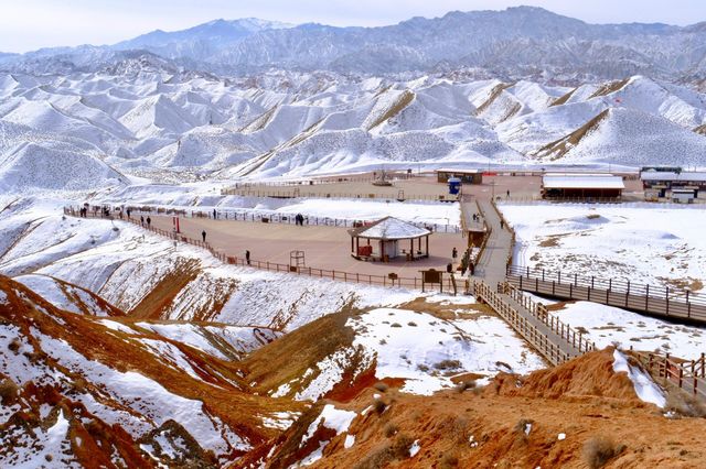 天梯山石窟首場雪,仙境美照刷屏冬日朋友圈 天梯山石窟首場雪,仙境美照刷屏冬日朋友圈
