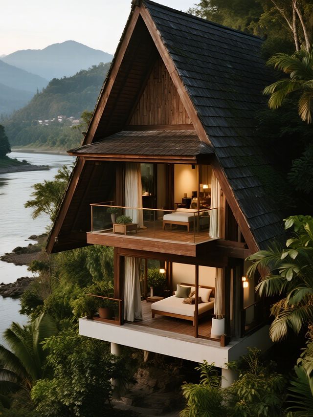 西雙版納親子遊！雨林江景villa超惬意