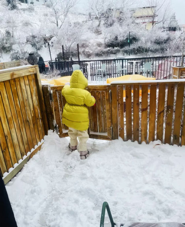 廬山雪景民宿200+躺看霧淞雲海！性價比絕了