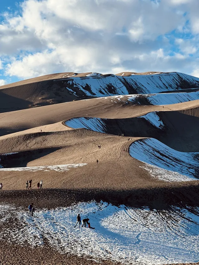 沙漠下雪了科羅拉多大沙丘國家公園攻略
