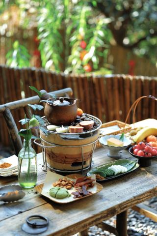 A secluded courtyard hidden in Yuelu Mountain