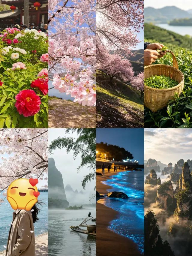 Where to Go in April-May｜Spring Travel Recommendations, Don’t Miss the Blooming Season and Holidays
