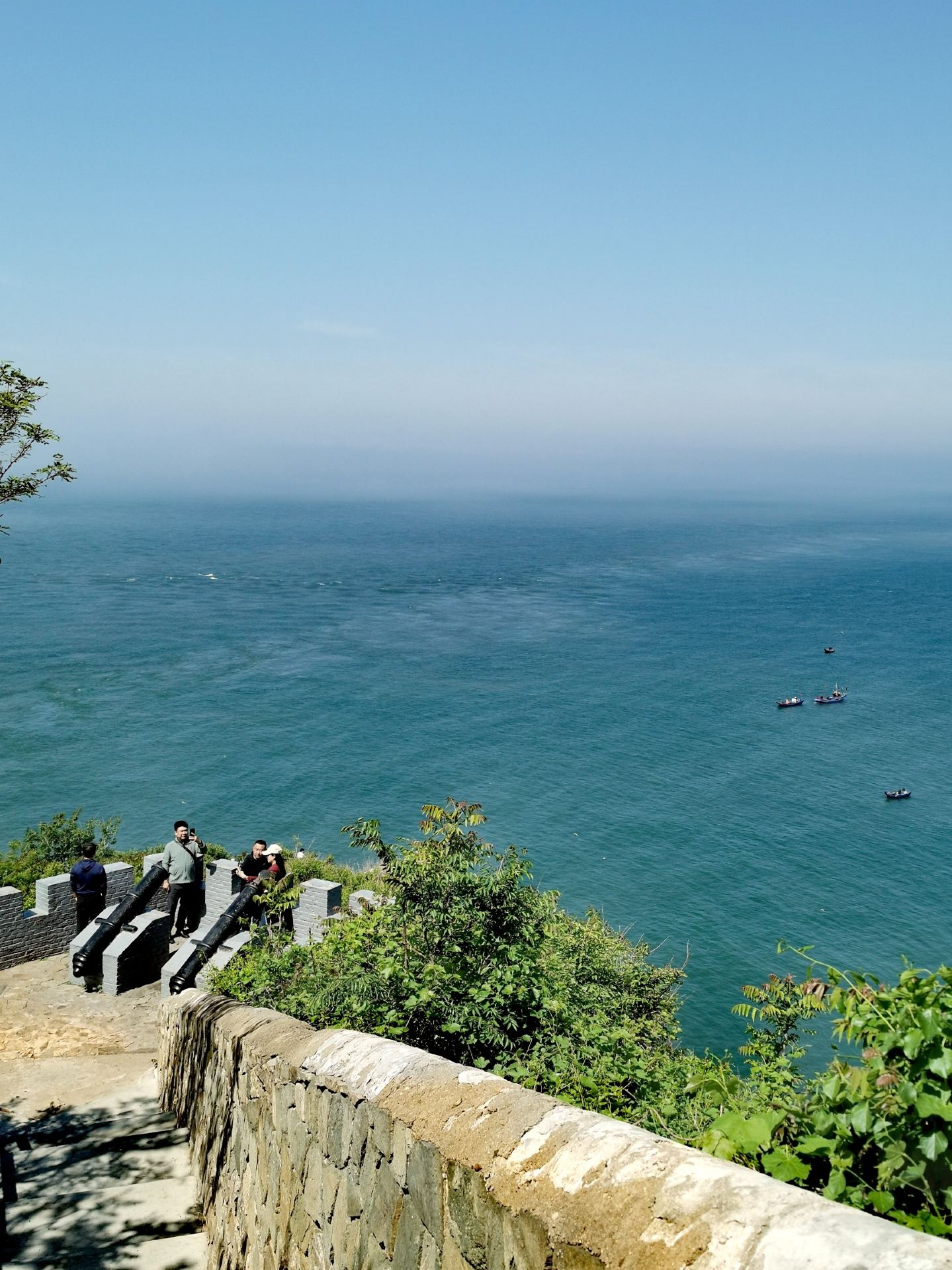 【遼寧省大連旅順口區】黃渤海分界線風景區。