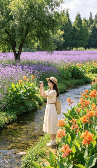 Kunming’s summer cool getaway, Laoyuhe Wetland Park, free and refreshing; flower sea secret spot