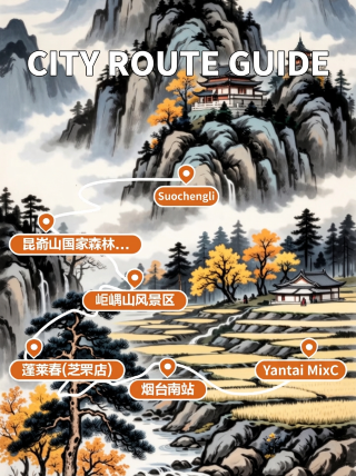 Jiaodong hidden fairyland four-day tour