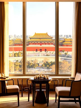 Beijing! A room with a view of the Forbidden City is truly amazing