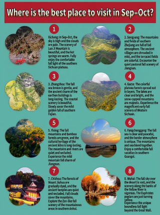 Where are the best places to visit in September–October? Add these to your itinerary now