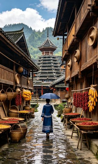 Hidden Gem in Southwest Hunan! 6-Day 5-Night Luxury Slow Travel in Dong Villages | CNY 16,000 Ultimate Guide   Tired of crowded, commercialized ancient towns? You must visit Tong