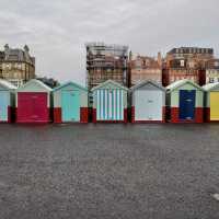 Hove Beach Huts - Brighton & Hove, UK