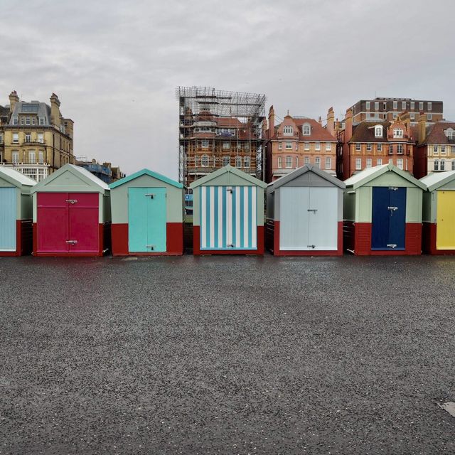 Hove Beach Huts - Brighton & Hove, UK