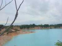 Bluest Water in Bintan Blue Lake