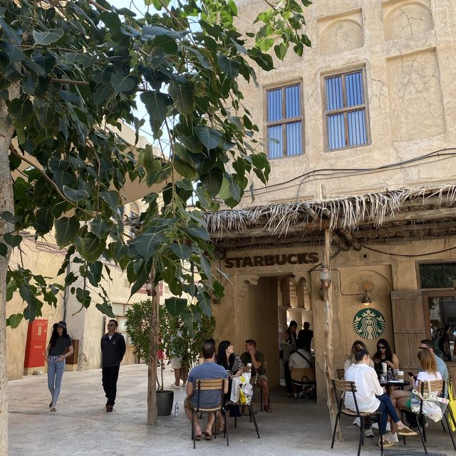 Aesthetic Starbucks ☕️ in a historical hood