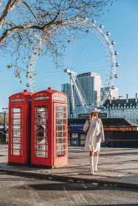My fave spot to watch the London Eye! 🇬🇧 
