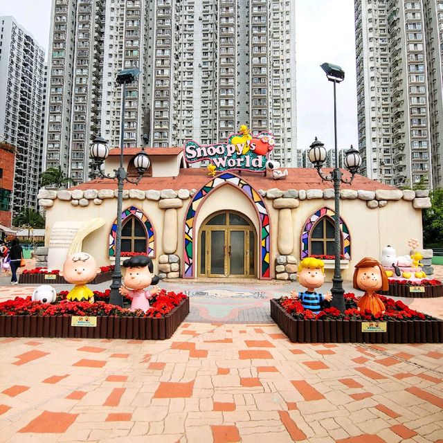 香港少有的免費主題公園 史努比開心世界 香港少有的免費主題公園 史努比開心世界
