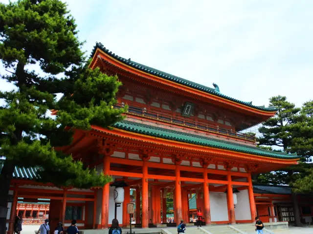 圧巻の大鳥居 平安神宮⛩