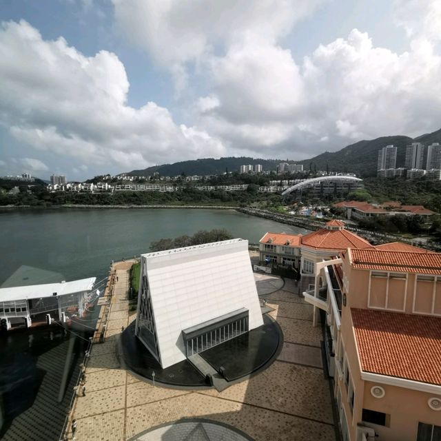 唯一一間的愉景灣酒店，無敵海景❤️🏖️！