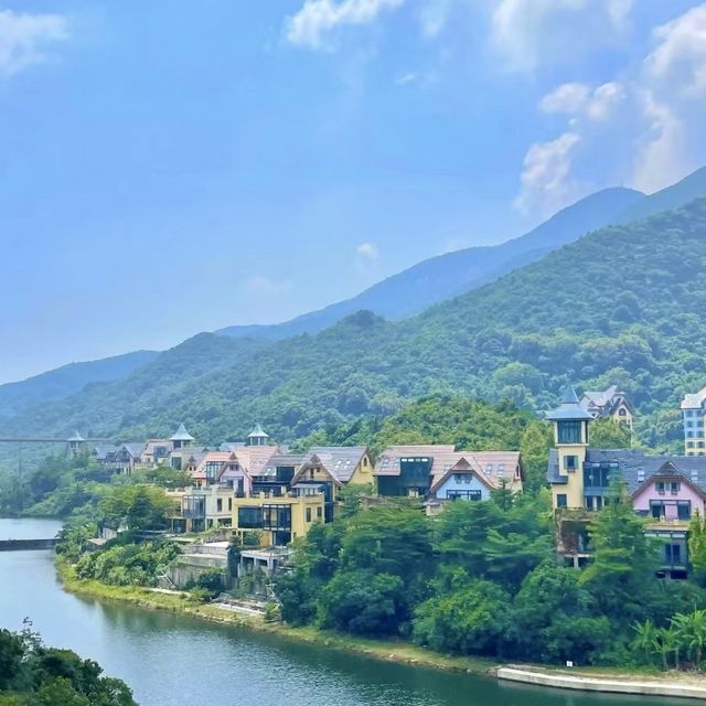 東部華僑城-仿如穿越瑞士小鎮的森林小火車