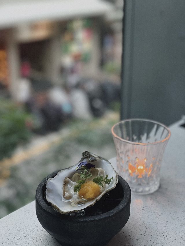 藝術與食物融為一體的晚餐🎨🥢