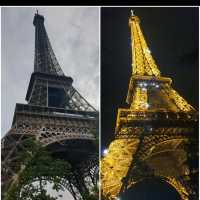 【巴黎埃菲爾鐵塔】日落觀景，享受雙重景緻