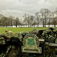The idyllic lake and village of Buttermere