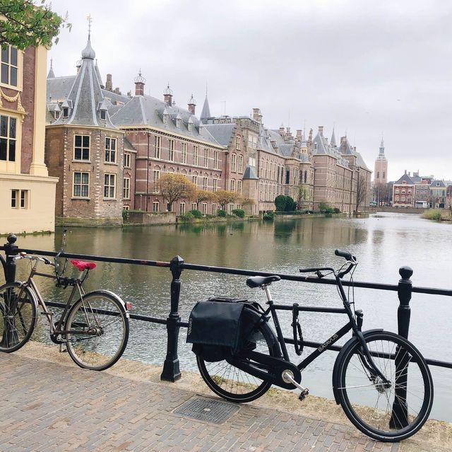 荷蘭🇳🇱海牙The Hague (Den Haag)🚶🏻‍♀️🚶🏿🚶🏻‍♂️ Hofvijver 散步看風景