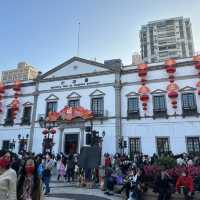 澳門著名景點新馬路,新春任我行活動