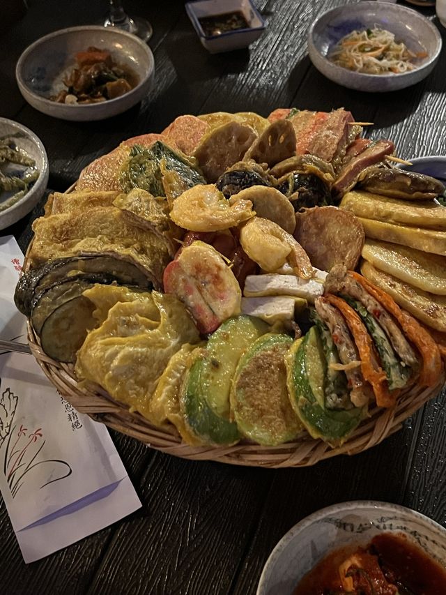 韓国【大邱】美味しいジョン(チヂミ)が食べられる韓屋のお店