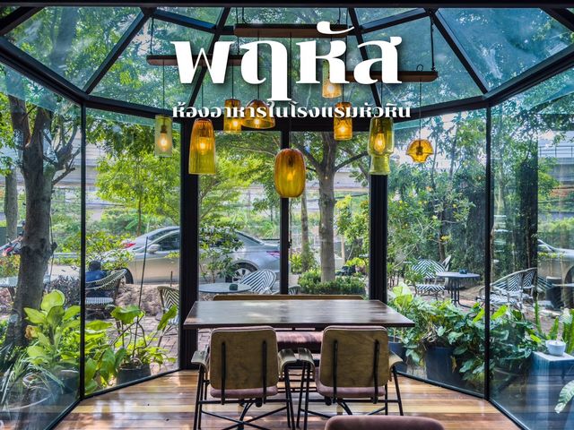 ไม่ใช่วันพฤหัสก็มาได้ ร้านอาหารในโรงแรมที่หัวหิน