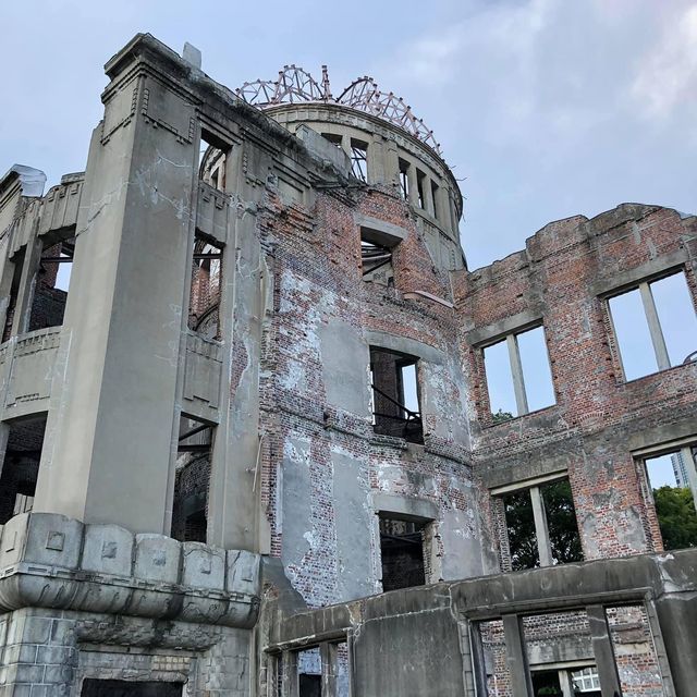 廣島原爆圓頂館🥹見證世界最大歷史之一‼️現場震撼感爆棚
