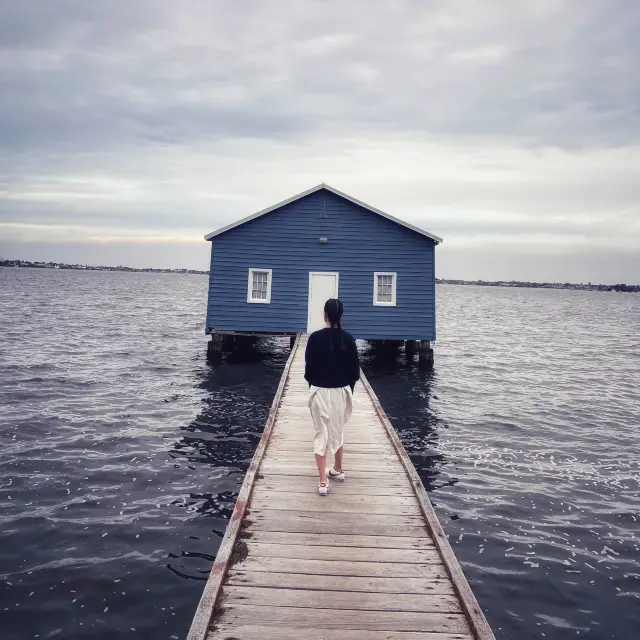 Enchanting Charm: The Blue Boat Shed