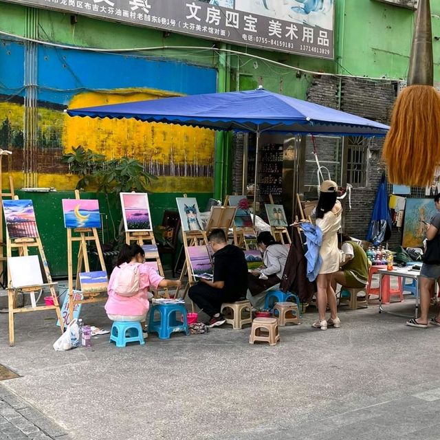 真真假假大芬村 