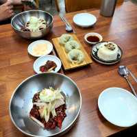 제주 아라동 맛집)미락육회막국수 - 자가제면 제주 메밀막국수 맛집