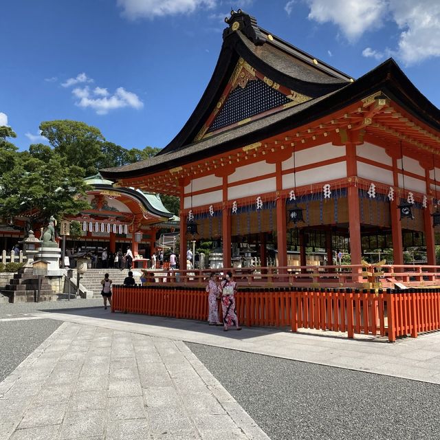 京都！伏見稲荷大社【本殿】撮影について