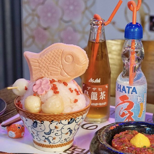 舊日本商店中的日式料理