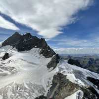 少女峰看阿萊奇冰川（Aletsch Glacier）