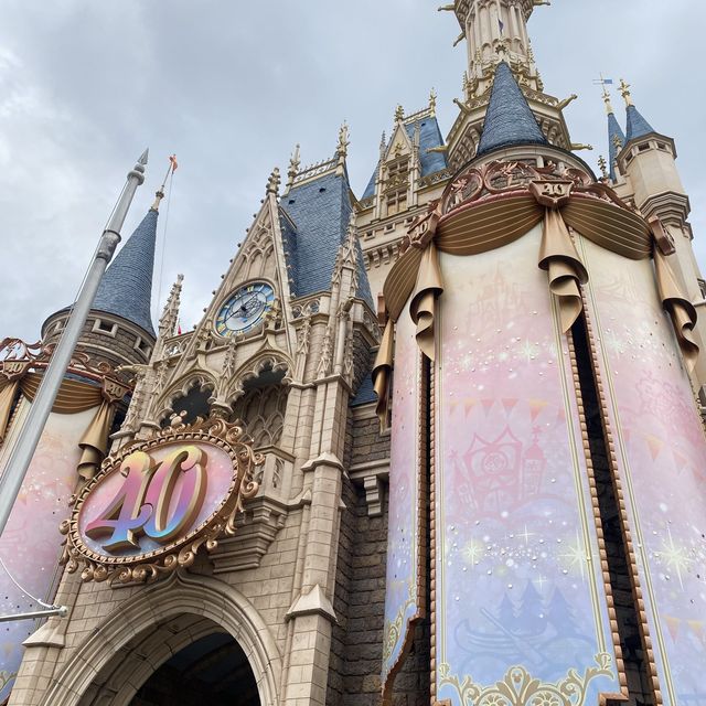 40周年&クリスマスイベント中のディズニーがアツい🔥