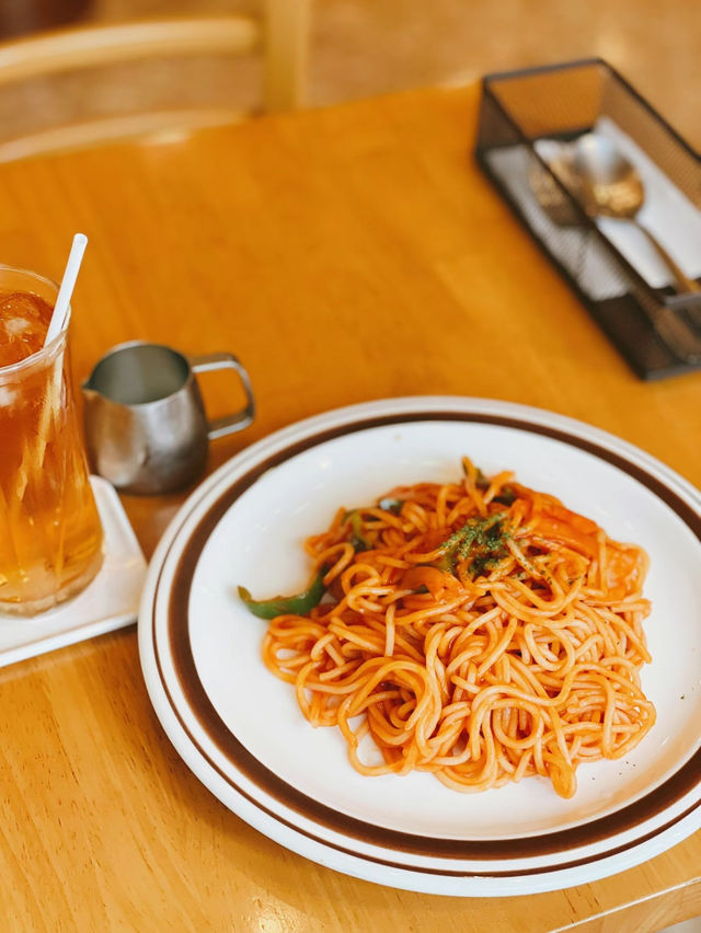 】昔ながらの喫茶店でナポリタンを🍝