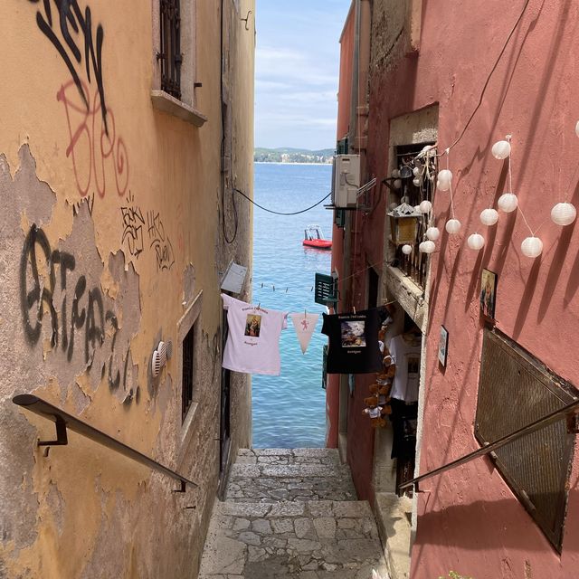 克羅地亞沿海城市rovinj，絕美景色