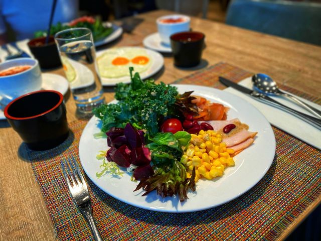 【香港酒店】海灣餐廳早餐 海洋公園萬豪酒店