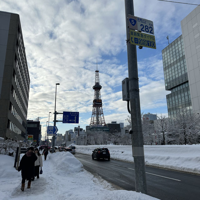 ☃️Odori Park สวนสาธารณะโอโดริ ในฤดูหนาว☃️❄️